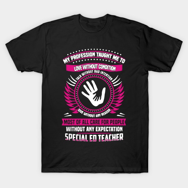Special Ed Teacher T-Shirt by babettenoella